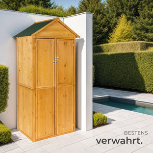 Gartenschrank mit Spitzdach