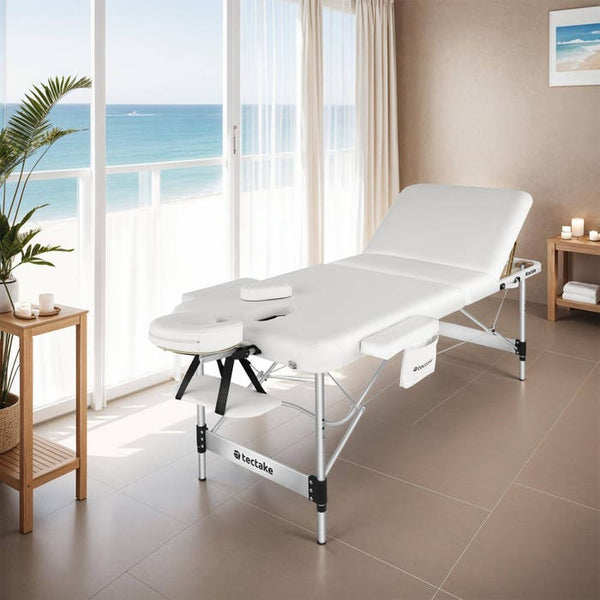 3 Zonen Massageliege Ko Tao weiss