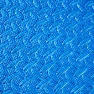 Floor protection mat, 24-piece set - blue 