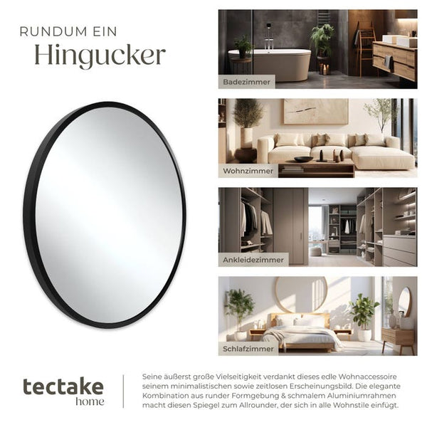 Runder Wandspiegel Fiona 70 cm