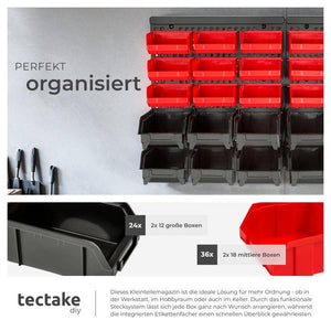 2er Set Wandregal Stapelboxen