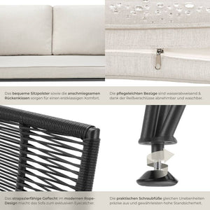 Garten-Loungesofa Sundo