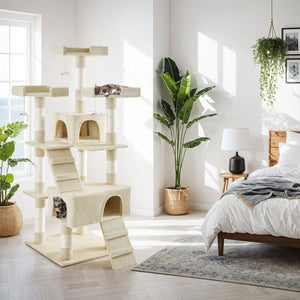 Kratzbaum Barney 170cm beige