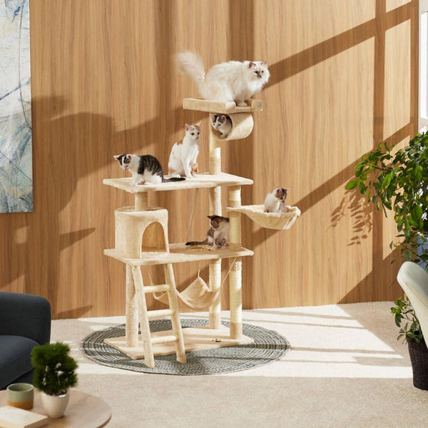 Kratzbaum Marcel 141cm beige