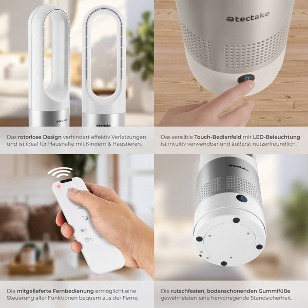 Turmventilator Polar weiss