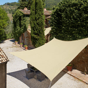 Polyethylen Sonnensegel, Variante 1, 300x300cm