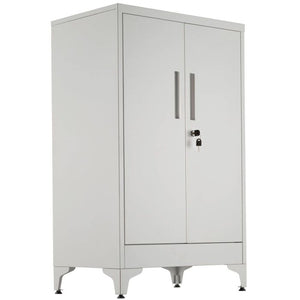 Aktenschrank Blake grau 2er Set