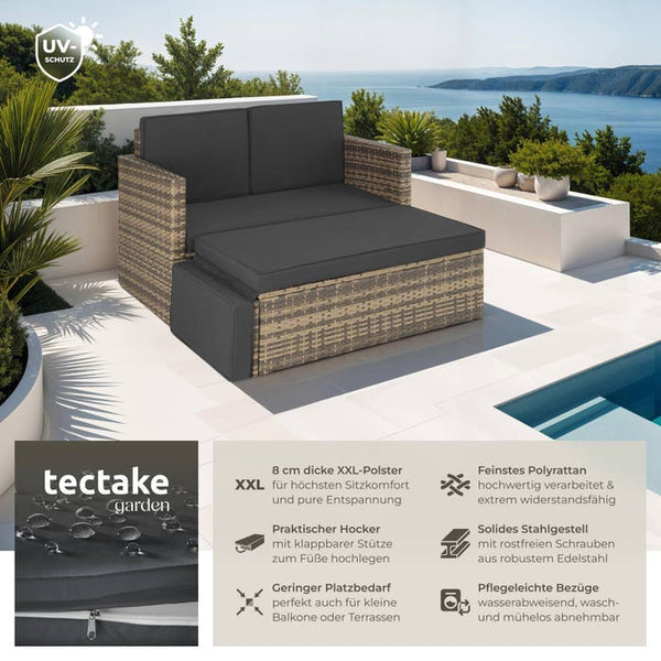 Rattan Lounge Korfu, natur