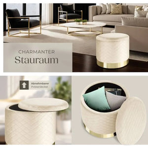 Sitzhocker mit Stauraum Coco
