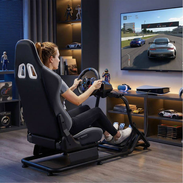 Gamingstuhl Play schwarz/schwarz