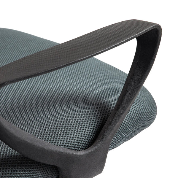 Bürostuhl Ergonomischer Schreibtischstuhl mit Armlehnen Grau
