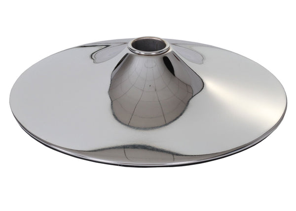 4er-Set Fussteller chrom Ø41cm für Barhocker & Stühle