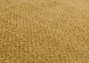 4er-Set Esszimmerstühle Hochlehner Chenille Holz natur gelb