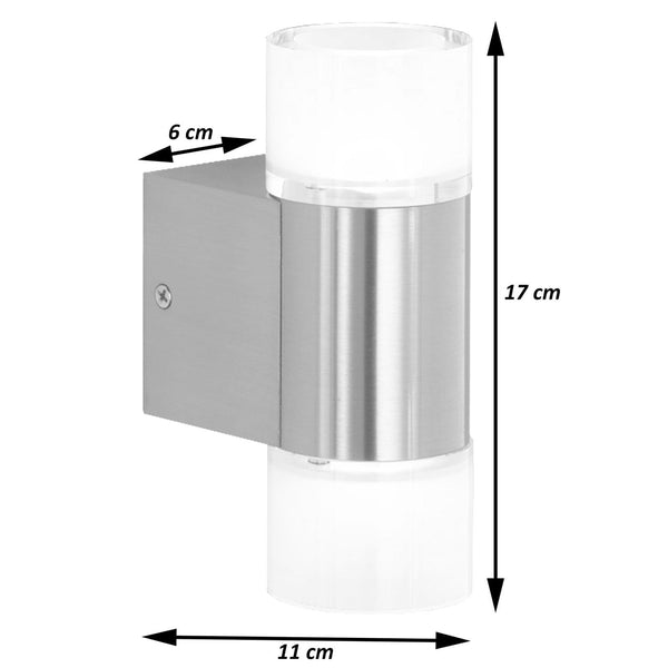 4er-Set LED Wandleuchten Strahler Wandlampe inkl. Leuchtmittel