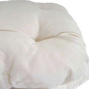 4er-Set Sitzkissen für Stühle 41x38x8cm creme