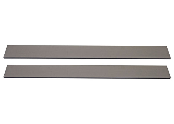 4er Set WPC Sichtschutz Latten Windschutz Bretter 1qm grau Savon