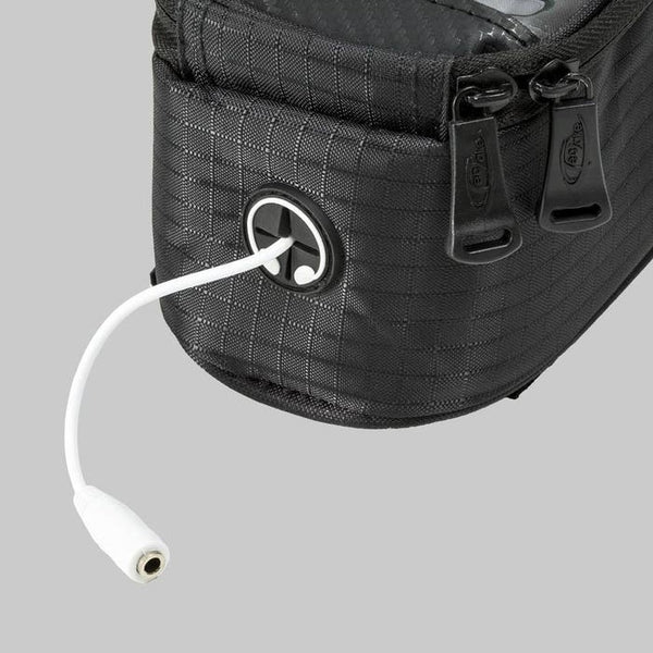 Fahrradtasche mit Rahmen-Befestigung für Smartphones schwarz 20,5 x 10 x 10,5 cm