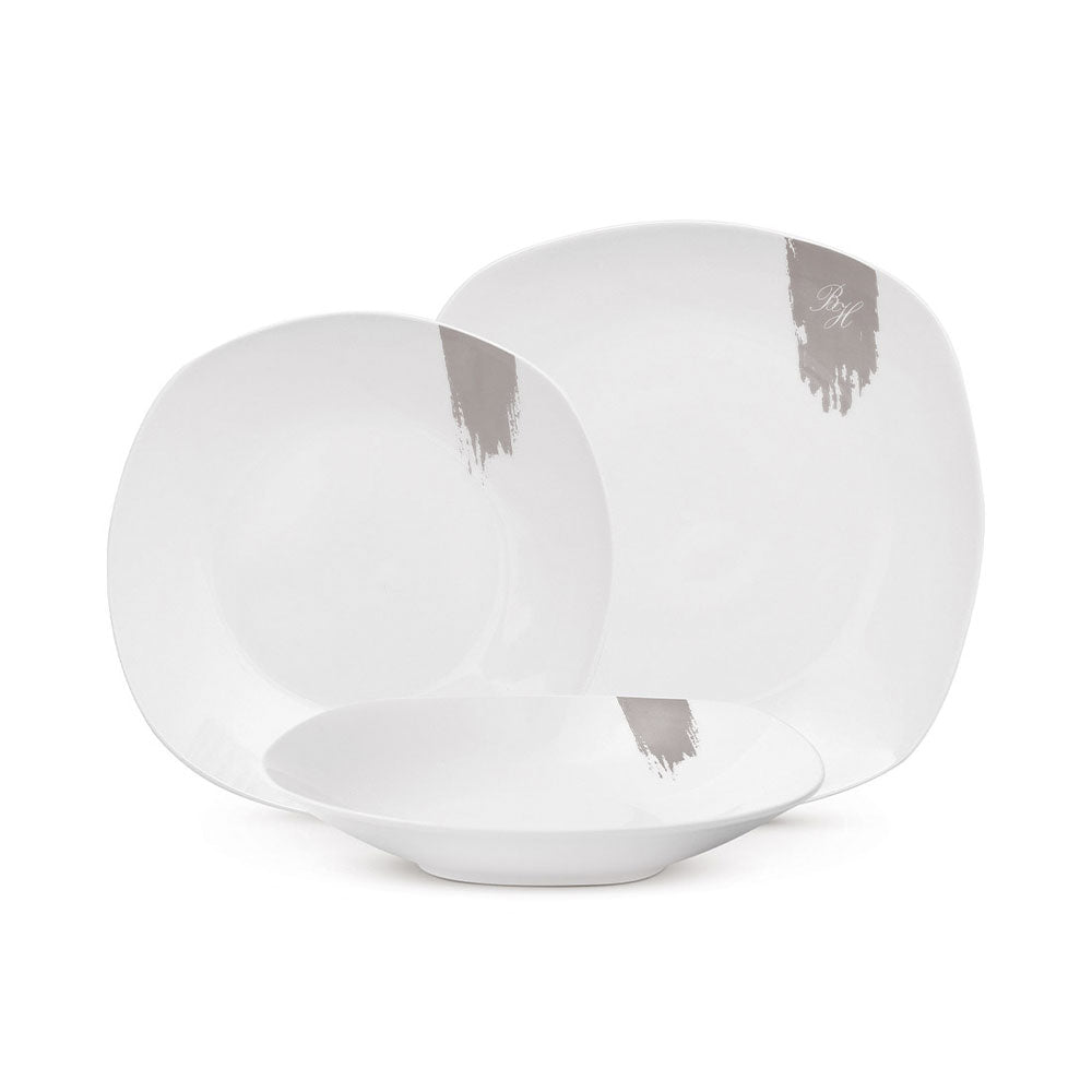 Berlinger Haus 18-teiliges Tellerset Taupe Collection