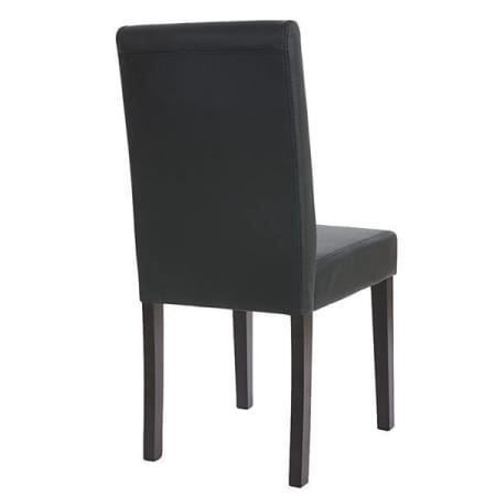 4x Esszimmerstuhl schwarz matt