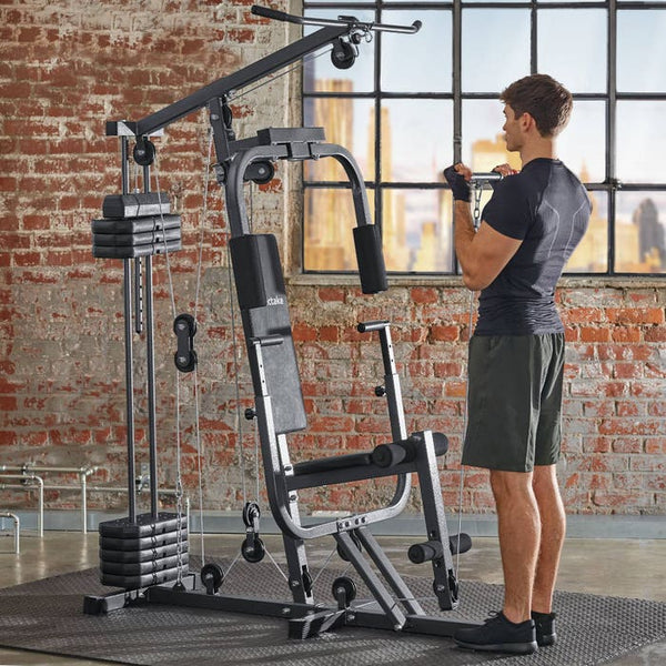 Kraftstation home gym mit Bankdrückmodul