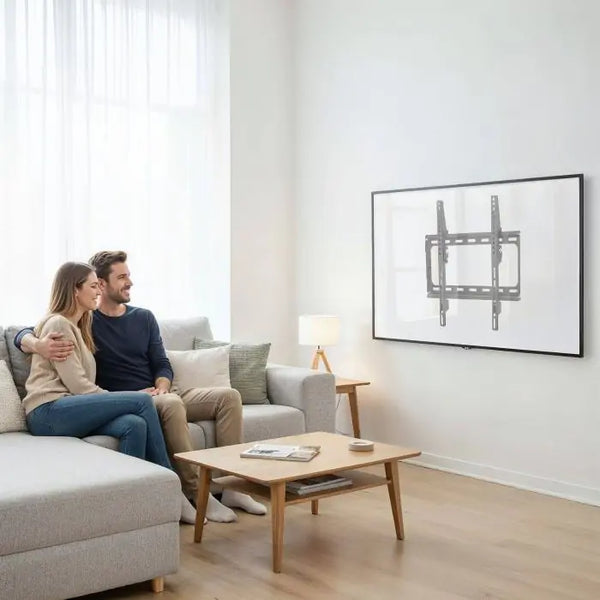 TV-Wandhalterung neigbar 26-75 Zoll bis 100 kg schwarz
