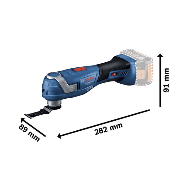 Bosch GOP 18V-34 Akku Multi Cutter solo im Karton 0.601.8G2.001