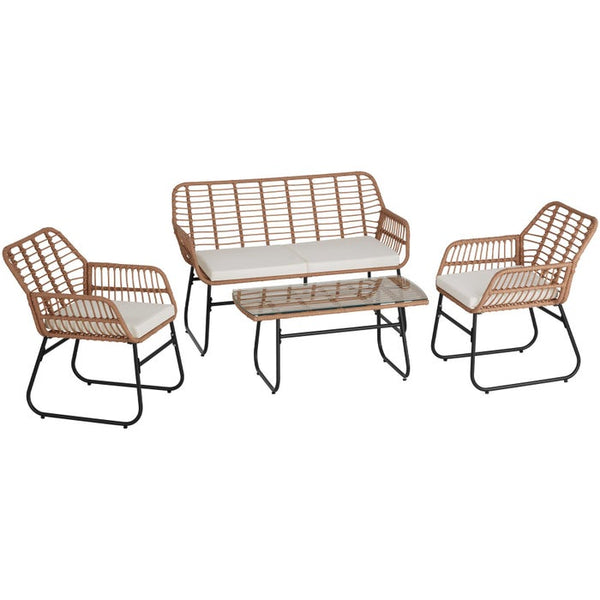 Rattan Sitzgruppe Molfetta XL