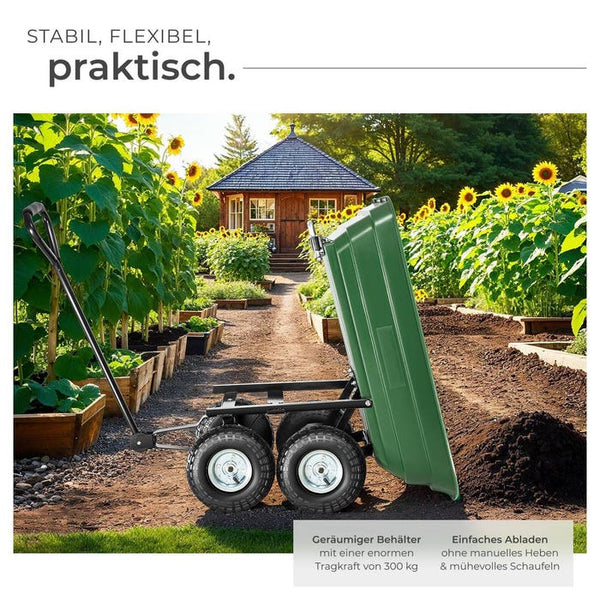 Handwagen kippbar max. 300kg