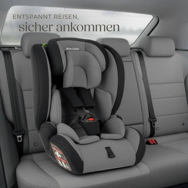 Autositz Sophie dunkelgrau/schwarz