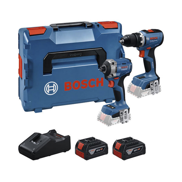 Bosch 2 Tool kit 18V GSR+GDR+2x GBA 5.0 Ah+GAL 18V-40 0.615.A50.090