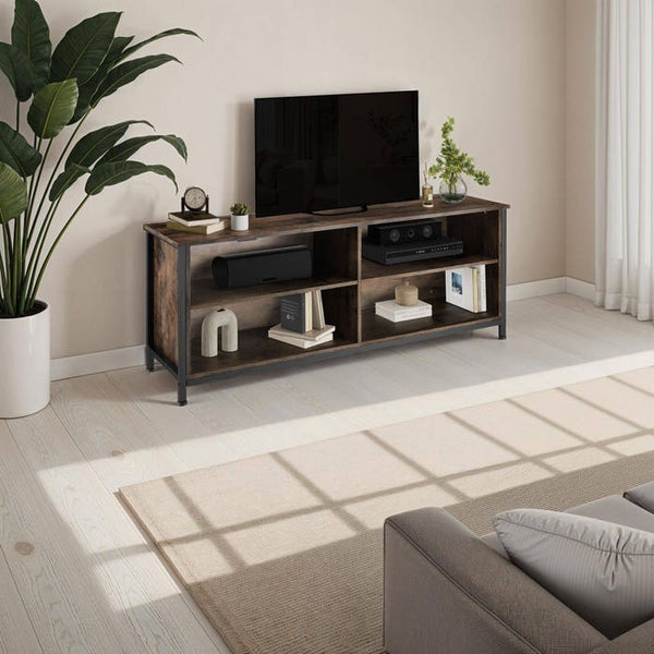 Sideboard Navan 147x41x60,5cm Industrial dunkelbraun