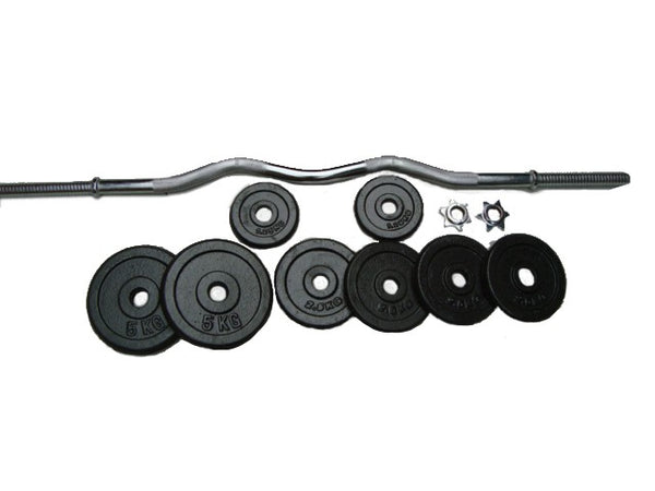 Curlstange Hantelset 28.5 kg