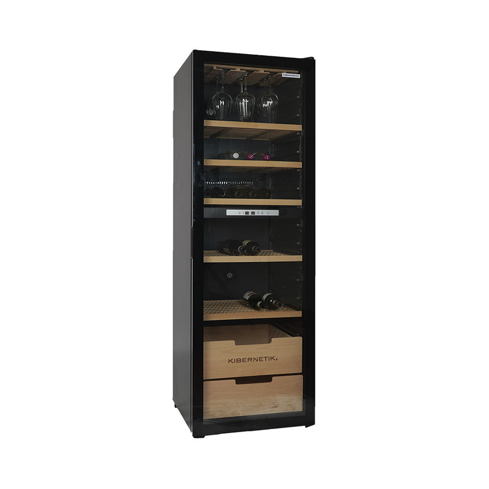 Kibernetik WKH448D wine climate cabinet 2 zones 448 liters