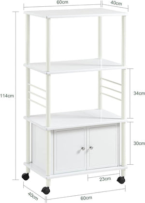 Mikrowellenschrank | Küchenschrank | Mehrzweckschrank Weiss FRG12-W