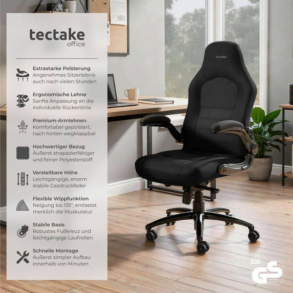 Springsteen office chair, black 
