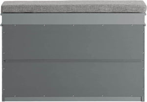 Schuhkipper Schuhbank Sitzbank Schuhkommode Schuhschrank Hellgrau FSR82-L-HG