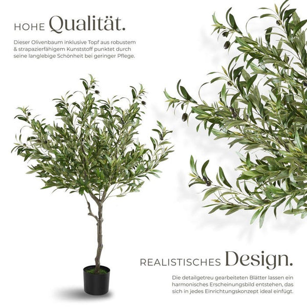 Künstlicher Olivenbaum Oleand 120 cm