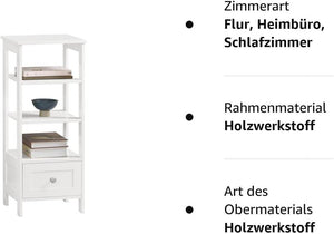 Beistelltisch hoch | Couchtisch | Sofatisch | FBT91-W