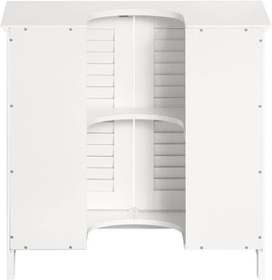Waschbeckenunterschrank Badezimmerunterschrank Weiss FRG237-II-W