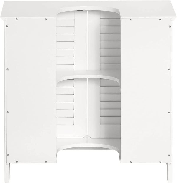 Waschbeckenunterschrank Badezimmerunterschrank Weiss FRG237-II-W
