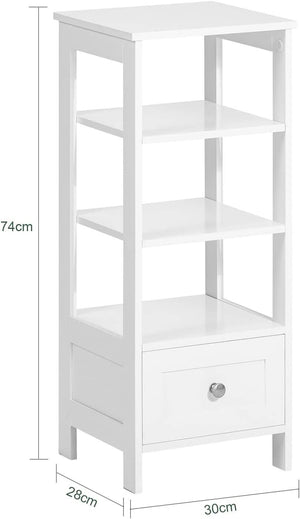 Beistelltisch hoch | Couchtisch | Sofatisch | FBT91-W