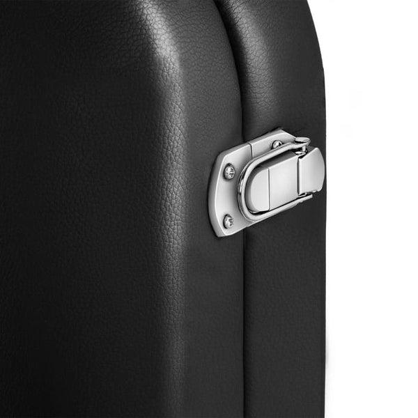3 Zonen Massageliege-Set schwarz
