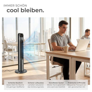 Turmventilator anthrazit