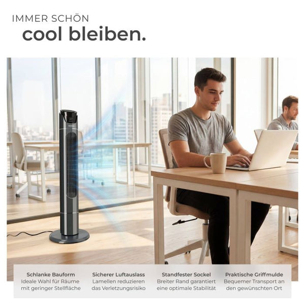 Turmventilator anthrazit