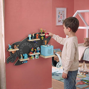 Tonie-Regal MyLittleStory Rocket für bis zu 40 Tonies grau