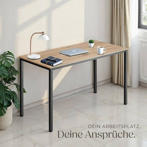 Schreibtisch Vanport Industrial Holz hell, Eiche Sonoma