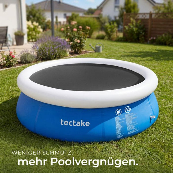 Pool-Solarfolie rund schwarz Ø 250 cm