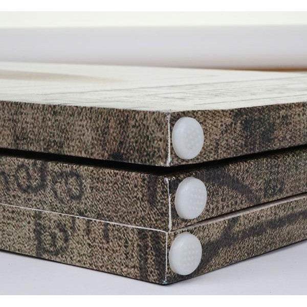 Foto-Paravent Vintage, Raumteiler Trennwand, Glitzer Retro Fashion FSC-zertifiziert ~ 180x120cm