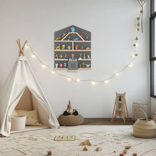Wandregal Mylittle Story anthrazit