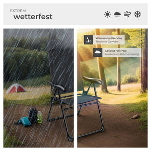 Camping chair Müritz, set of 2